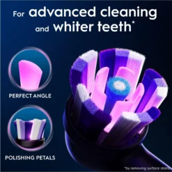 Oral-B iO Radiant White Tandborsthuvuden Svart 3 st