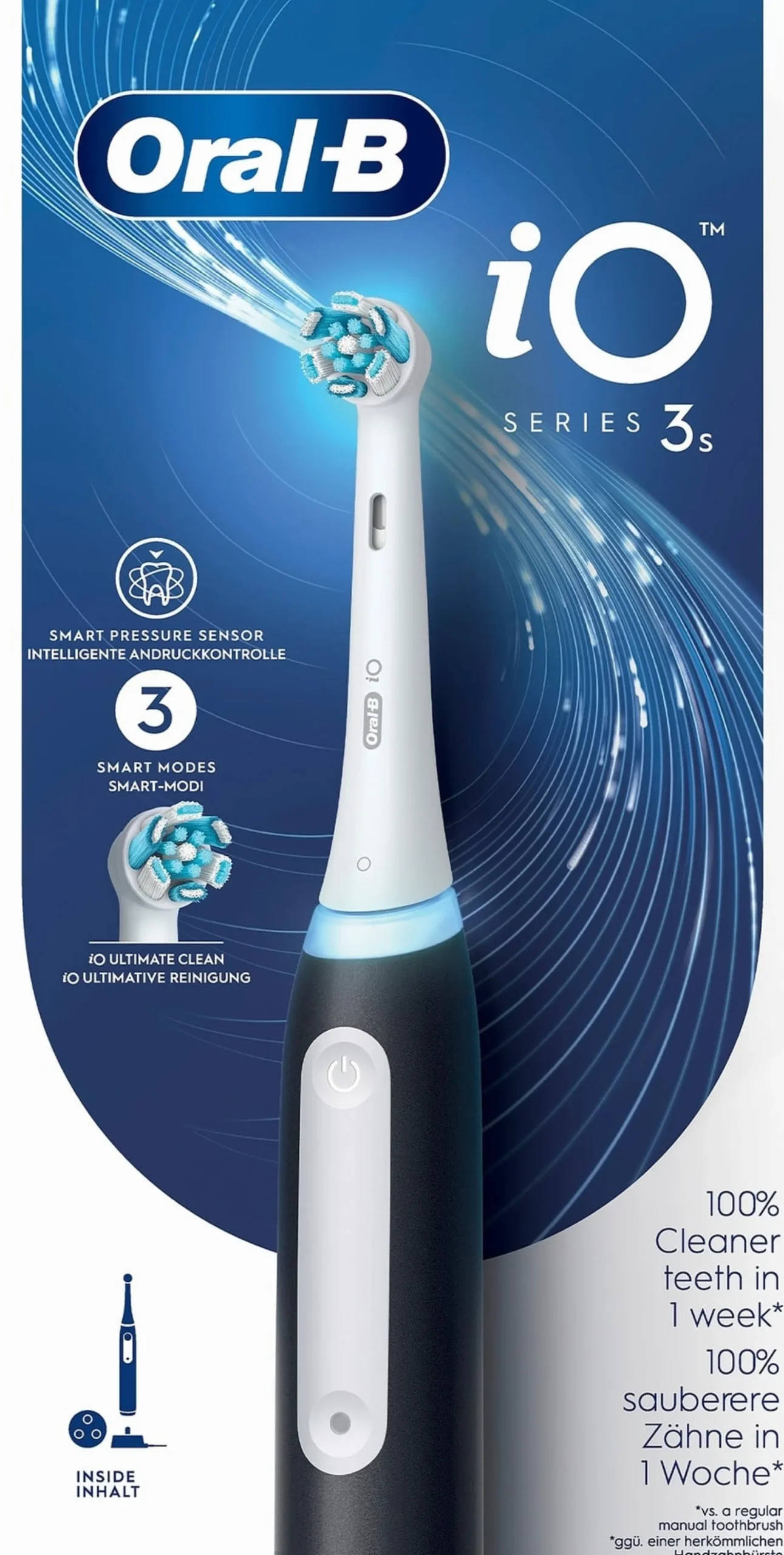 Oral-B iO 3S Svart eltandborste