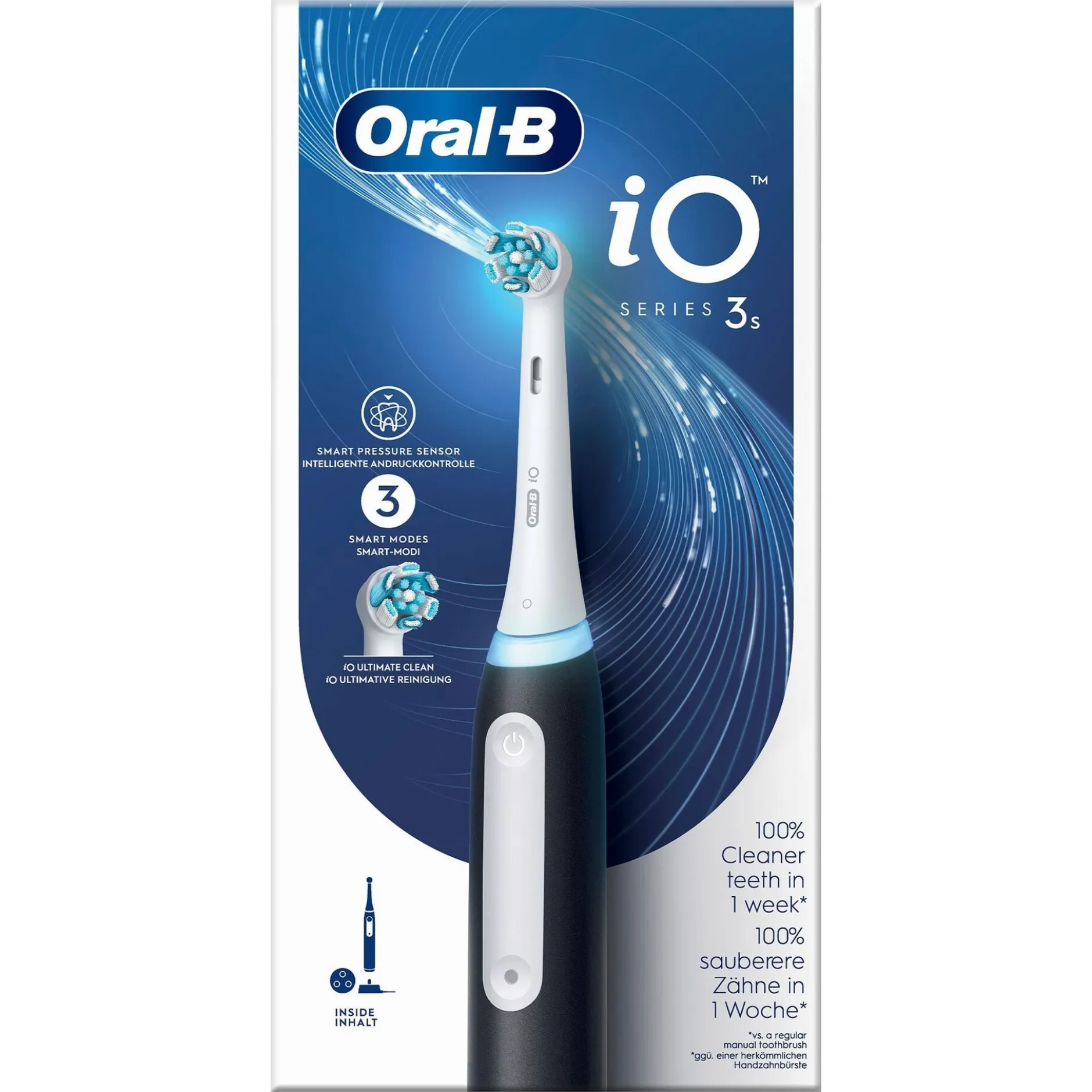 Oral-B iO 3S Svart eltandborste