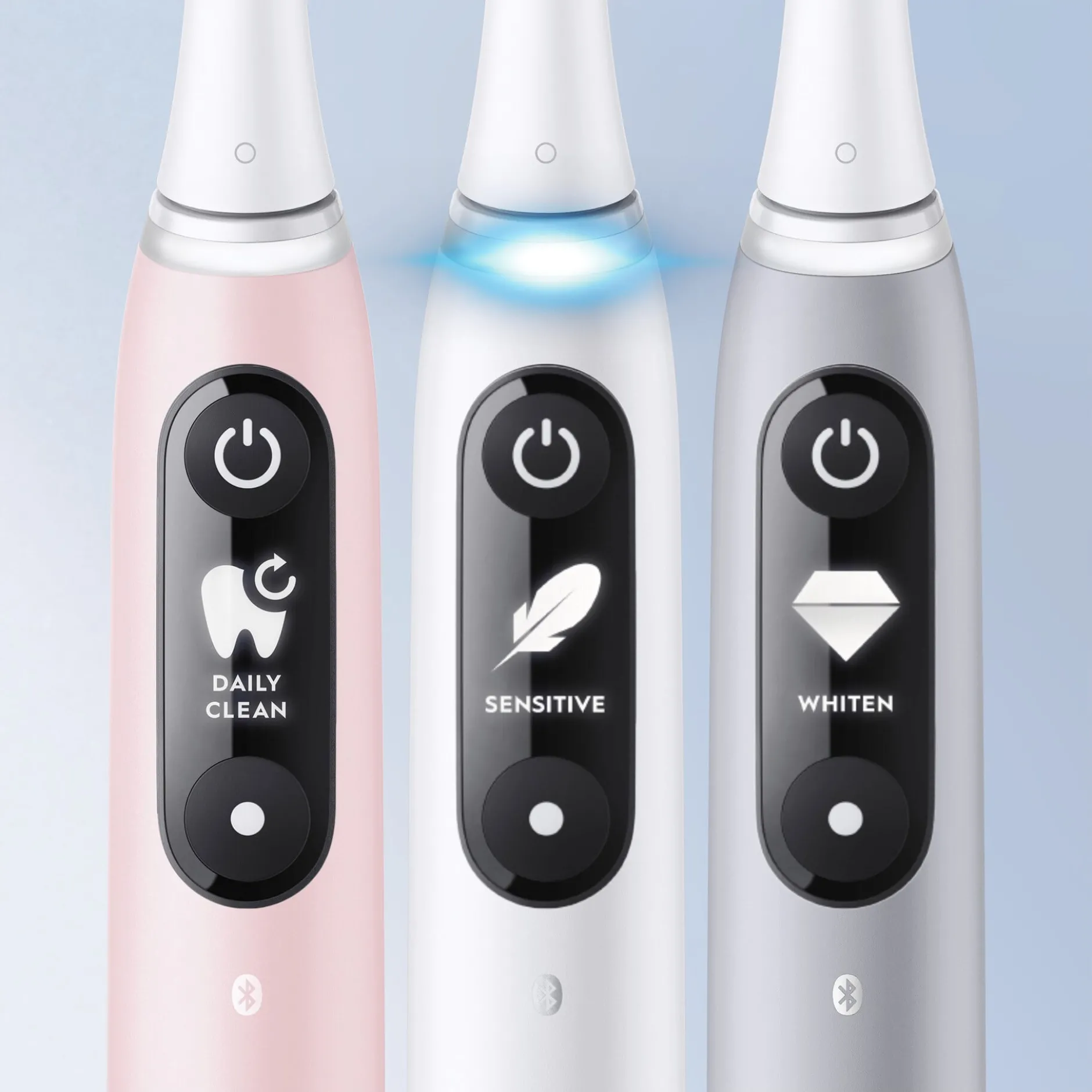 Oral-B iO 6S White Eltandborste Designed By Braun 1 st