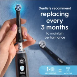Oral-B iO Ultimate Clean Tandborsthuvuden Svart 6 st