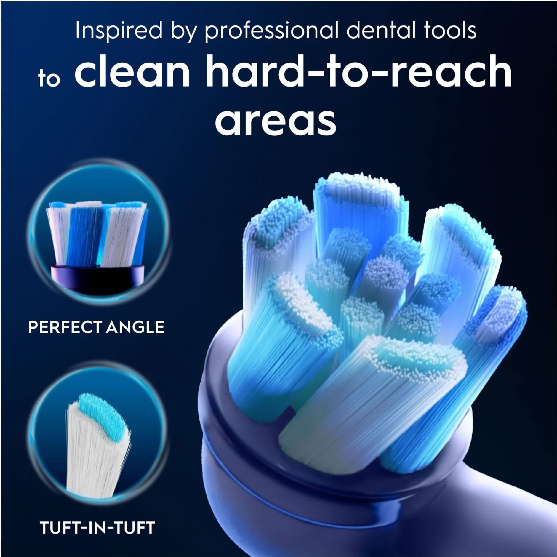 Oral-B iO Ultimate Clean Tandborsthuvuden Vit 8 st