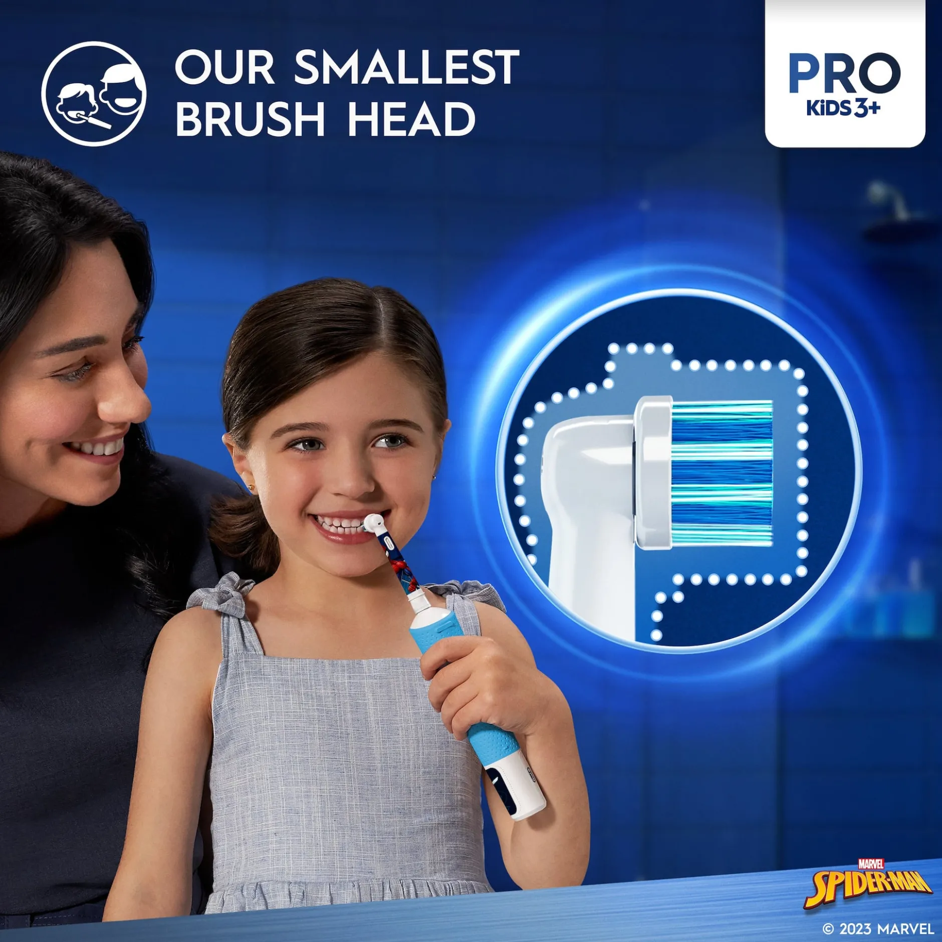 Oral-B Pro Kids Eltandborste För Barn Spider-Man
