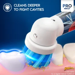 Oral-B Pro Kids Eltandborste För Barn Spider-Man