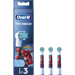 Oral-B Pro Kids Tandborsthuvud Spiderman 3 st