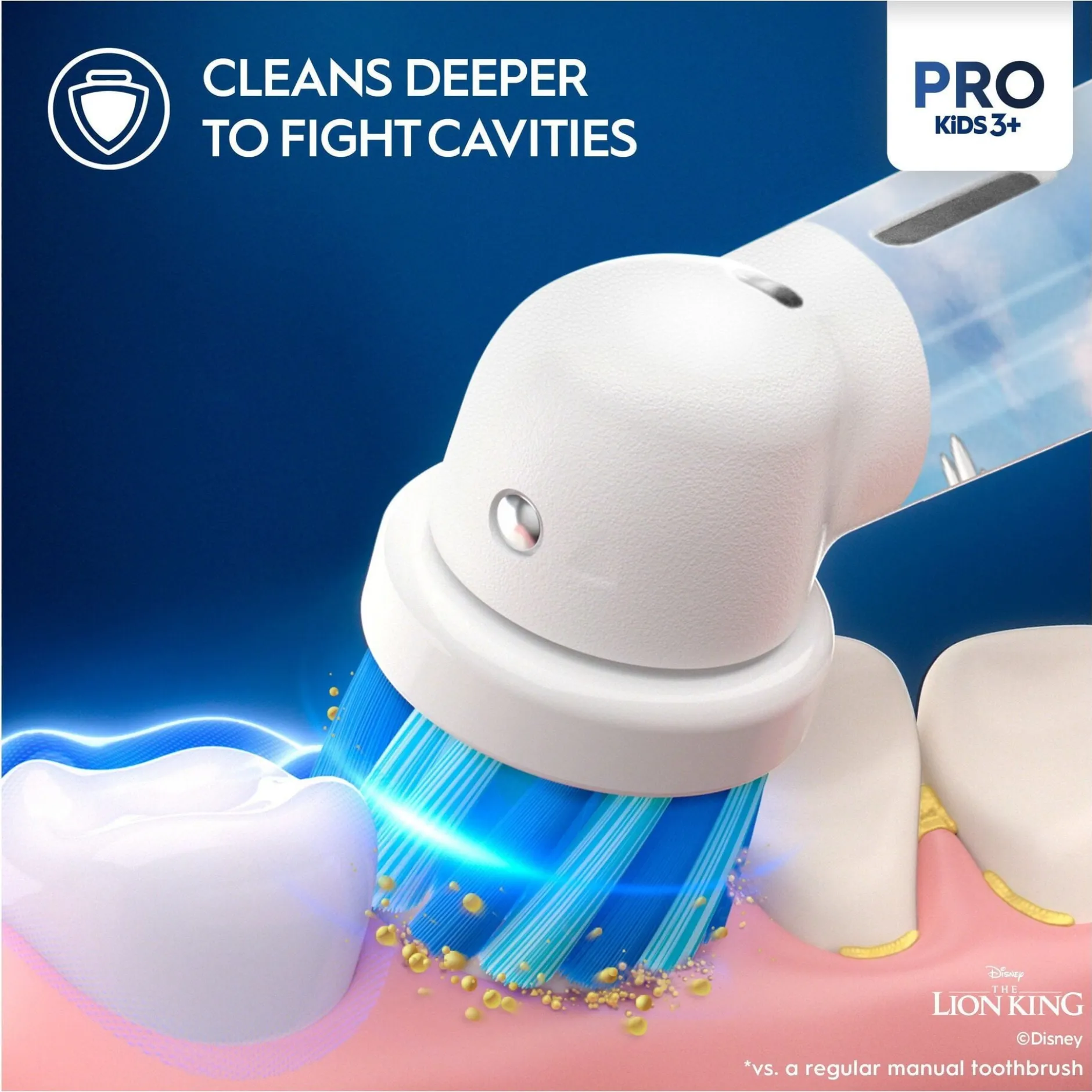 Oral-B Pro Kids The Lion King Eltandborste Designed By Braun