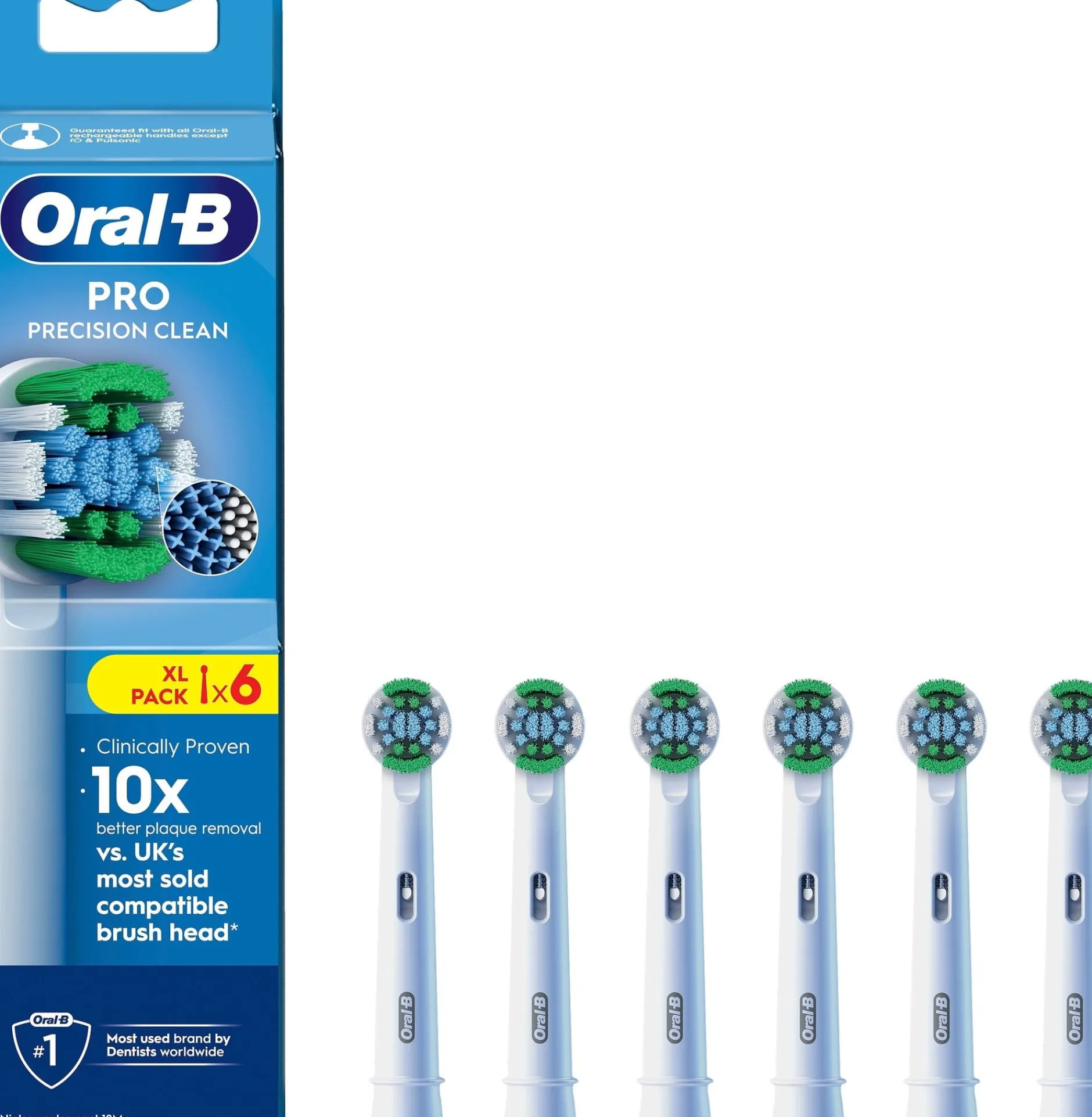 Oral-B Pro Precision Clean tandborsthuvuden 6 st