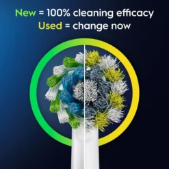 Oral-B Pro 1 Rosa eltandborste, 2 huvuden