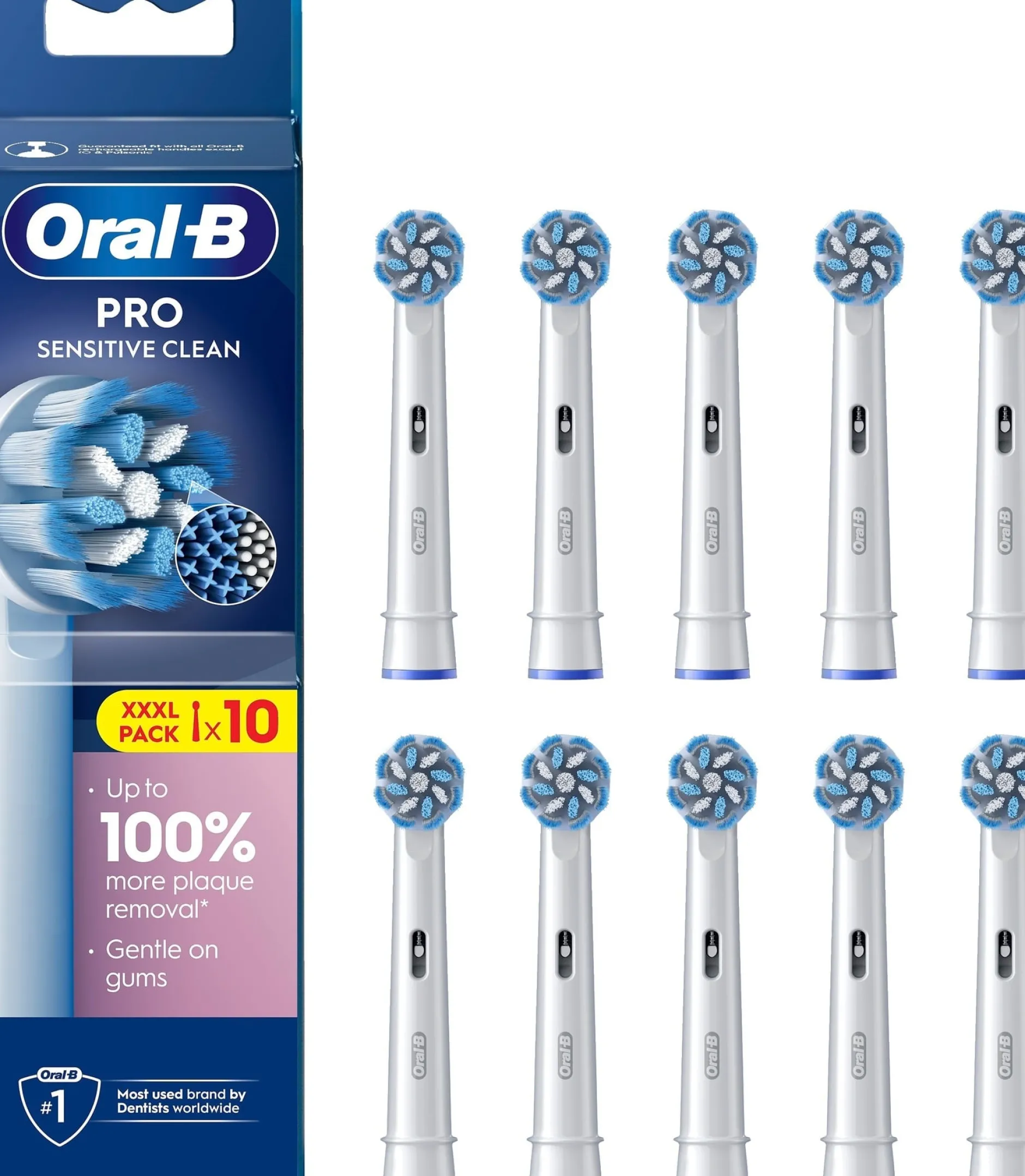 Oral-B Pro Sensitive Clean tandborsthuvuden 10 st