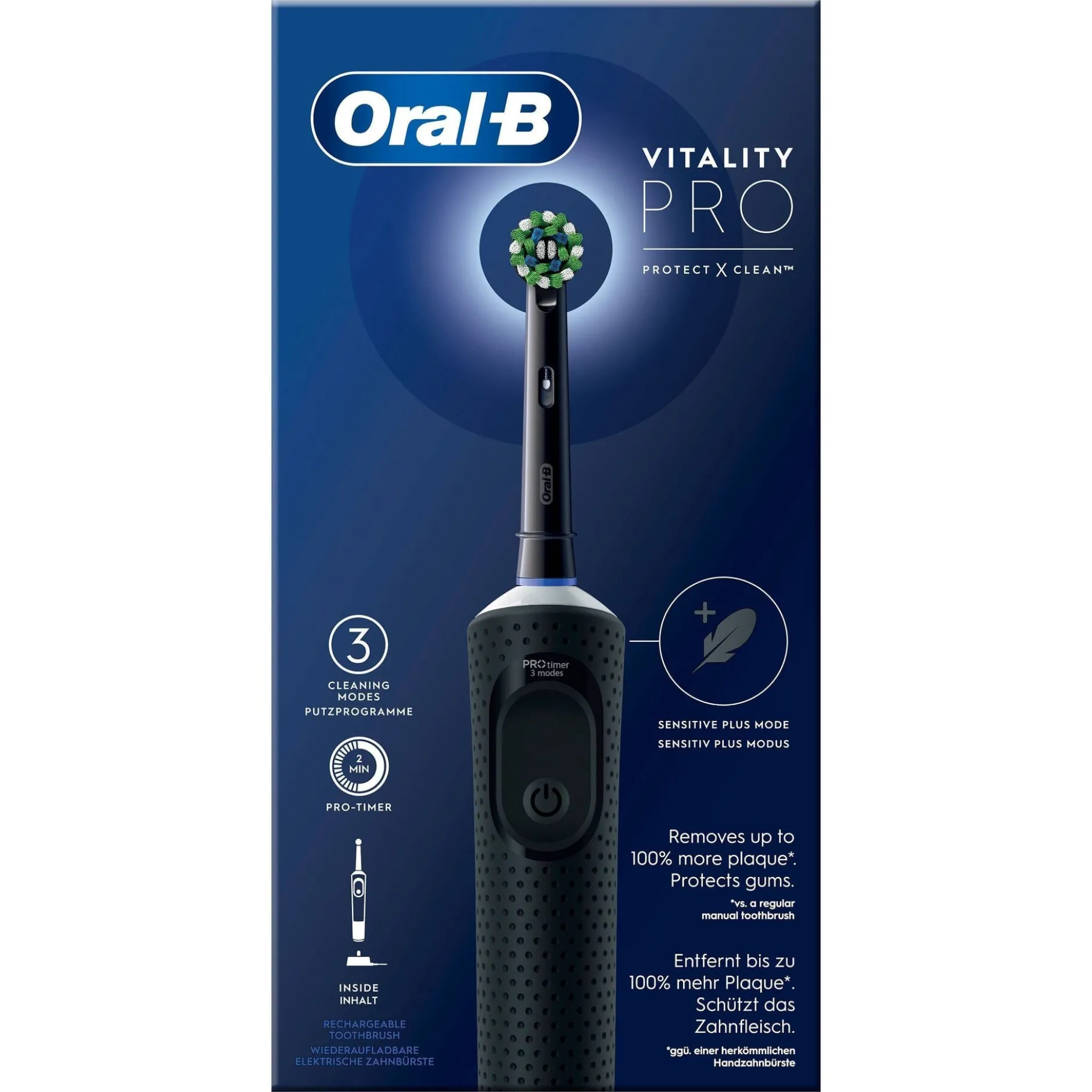 Oral-B Vitality Pro Svart Eltandborste