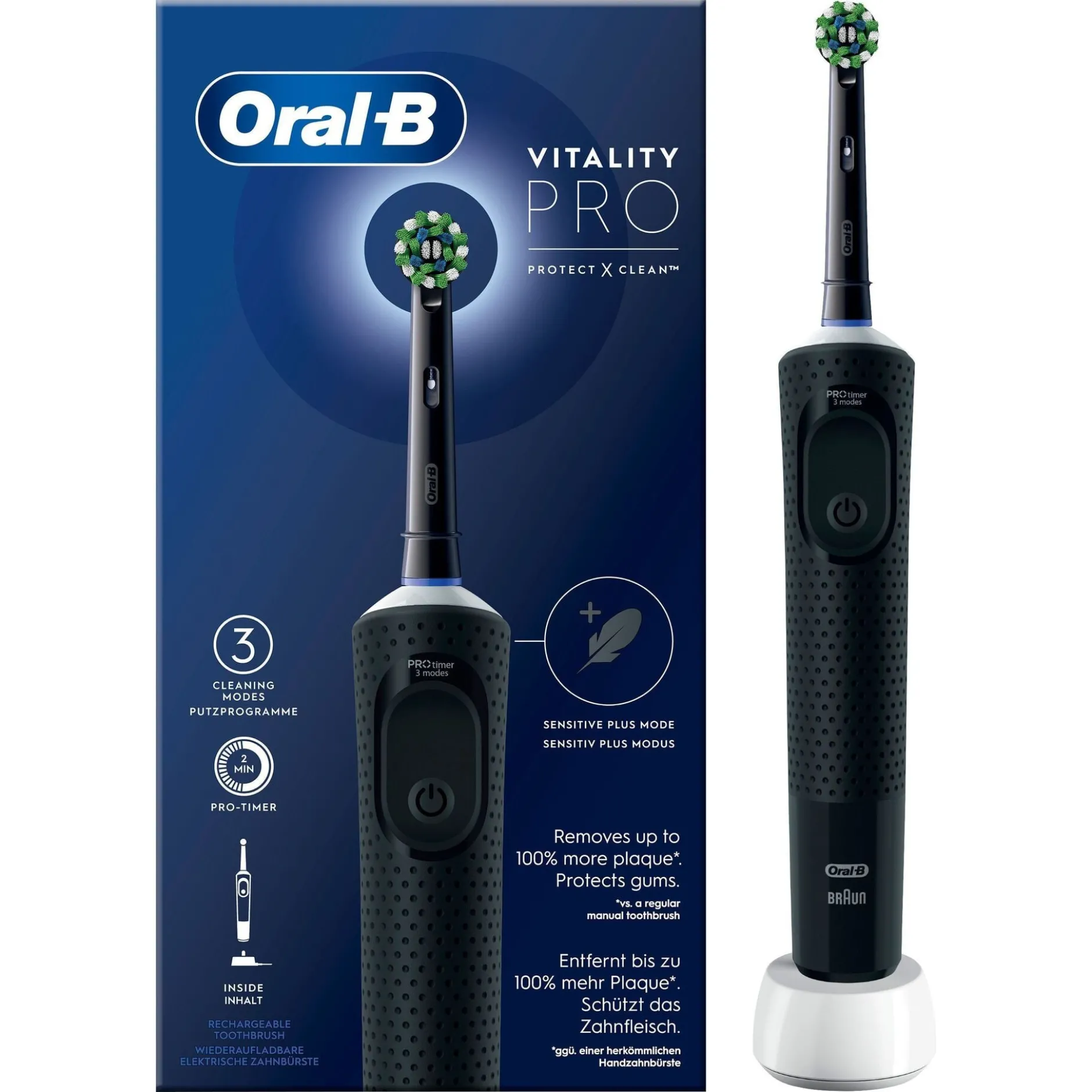 Oral-B Vitality Pro Svart Eltandborste