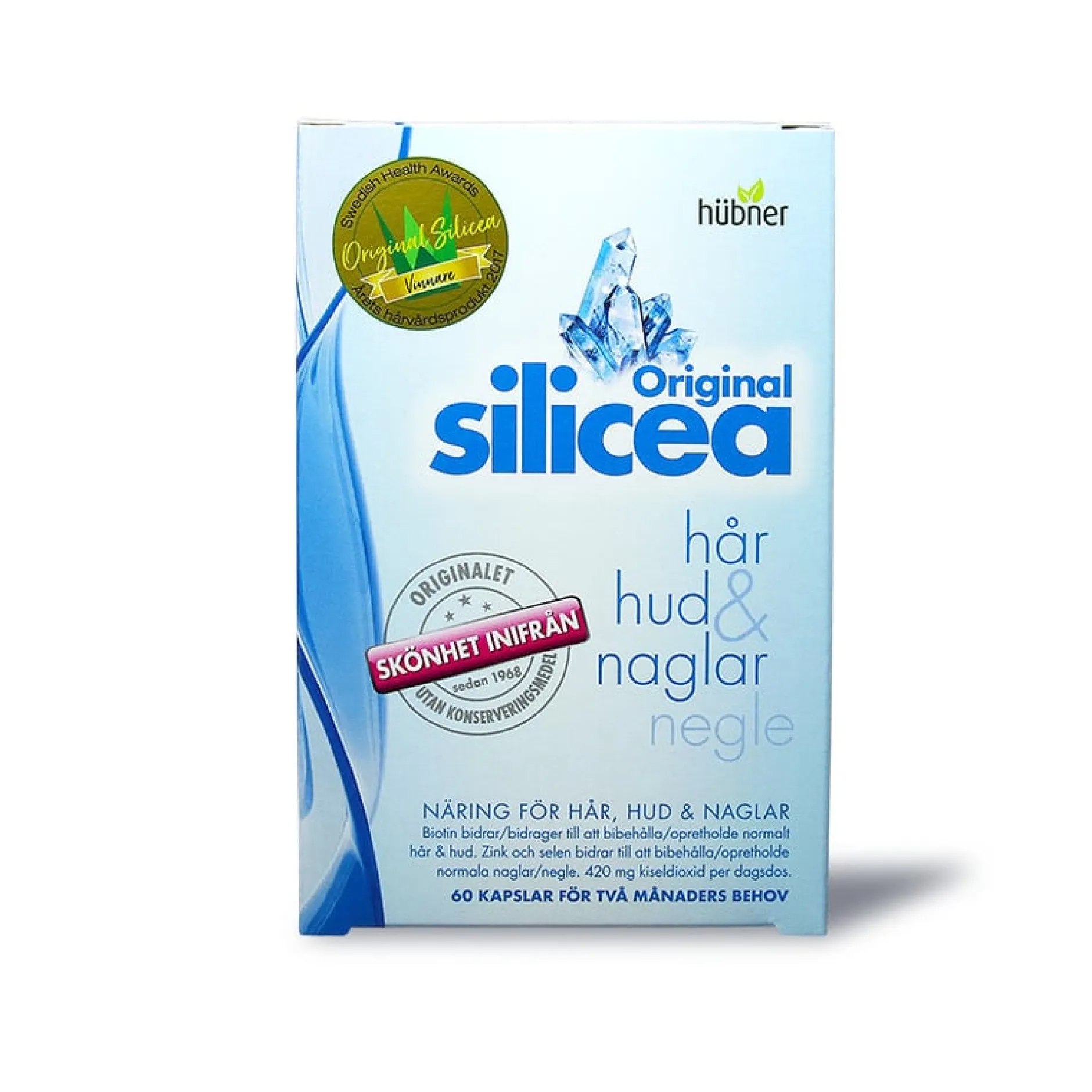 Original Silicea Kosttillskott 60 kapslar