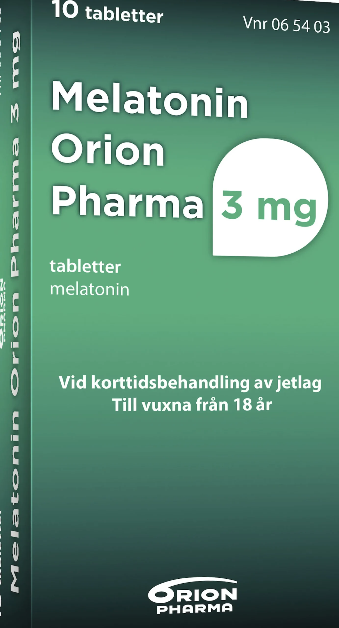 Orion Pharma Melatonin Orion Pharma 3 mg 10 tabletter