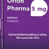Orion Pharma Melatonin Orion Pharma 5 mg 10 tabletter