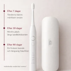Orta Ultra Sonic Eltandborste Vit - 180 dagars batteritid