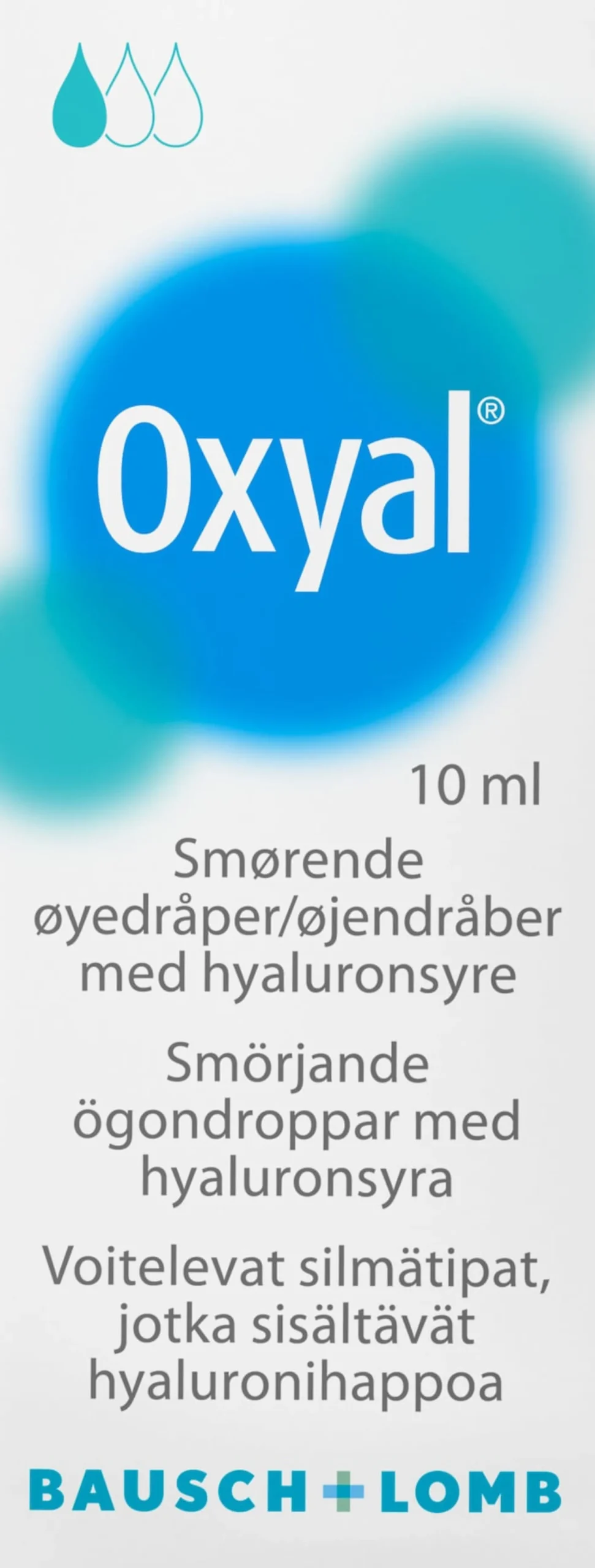 Oxyal Ögondroppar 10 ml