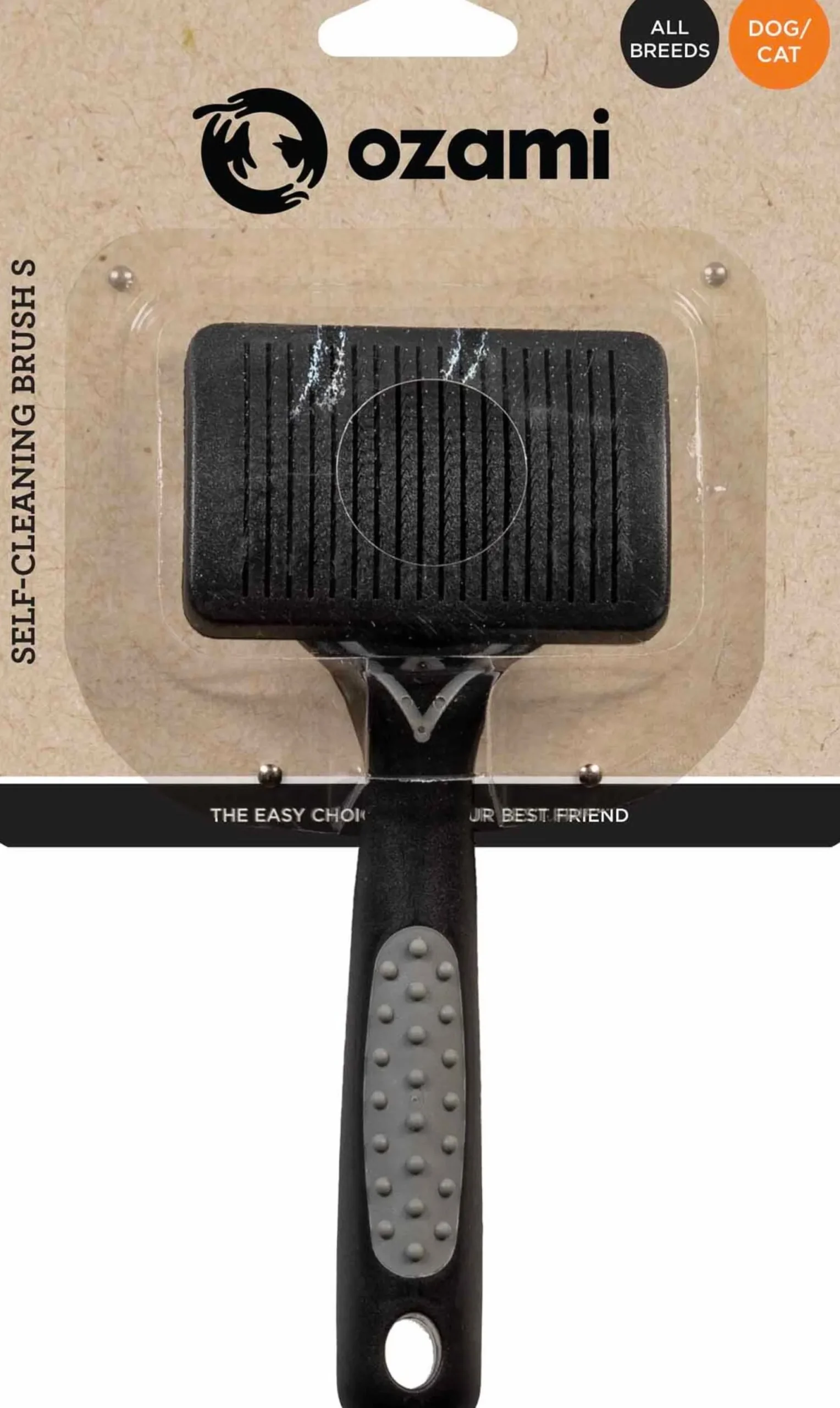 Ozami Brush Self-Cleaning Small 18,5x7,8x4,8 cm