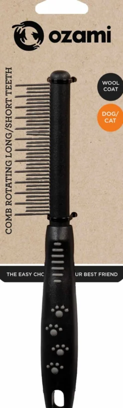 Ozami Comb Rotating Long/Short Teeth