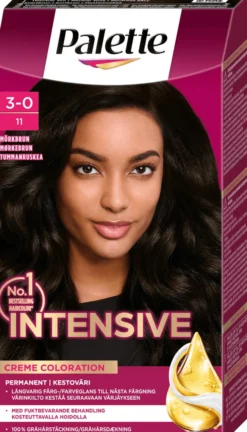 Palette Intensive Creme Coloration 3-0 Mörkbrun