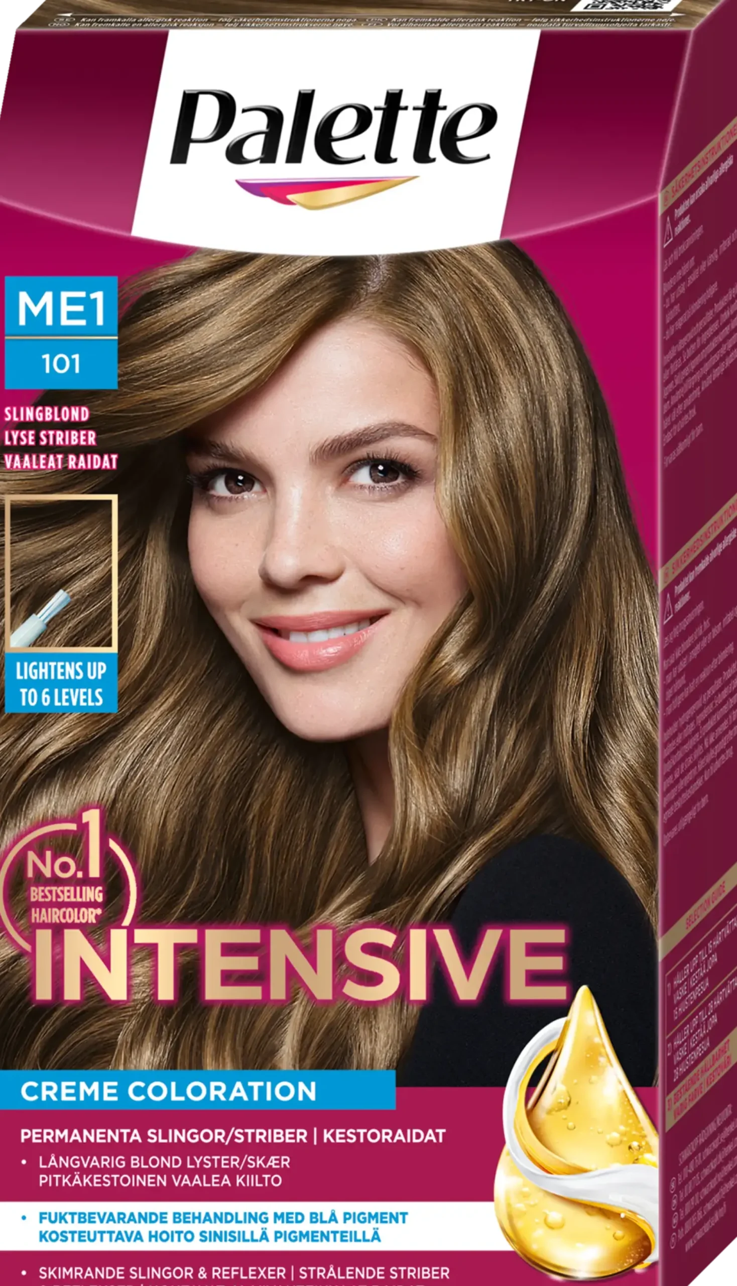 Palette Intensive Creme Coloration ME1 Slingblond