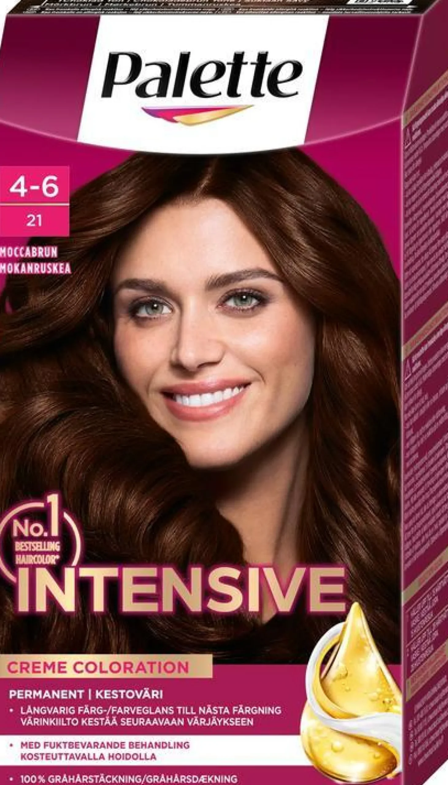 Palette Intensive Creme Coloration 4-6 Moccabrun