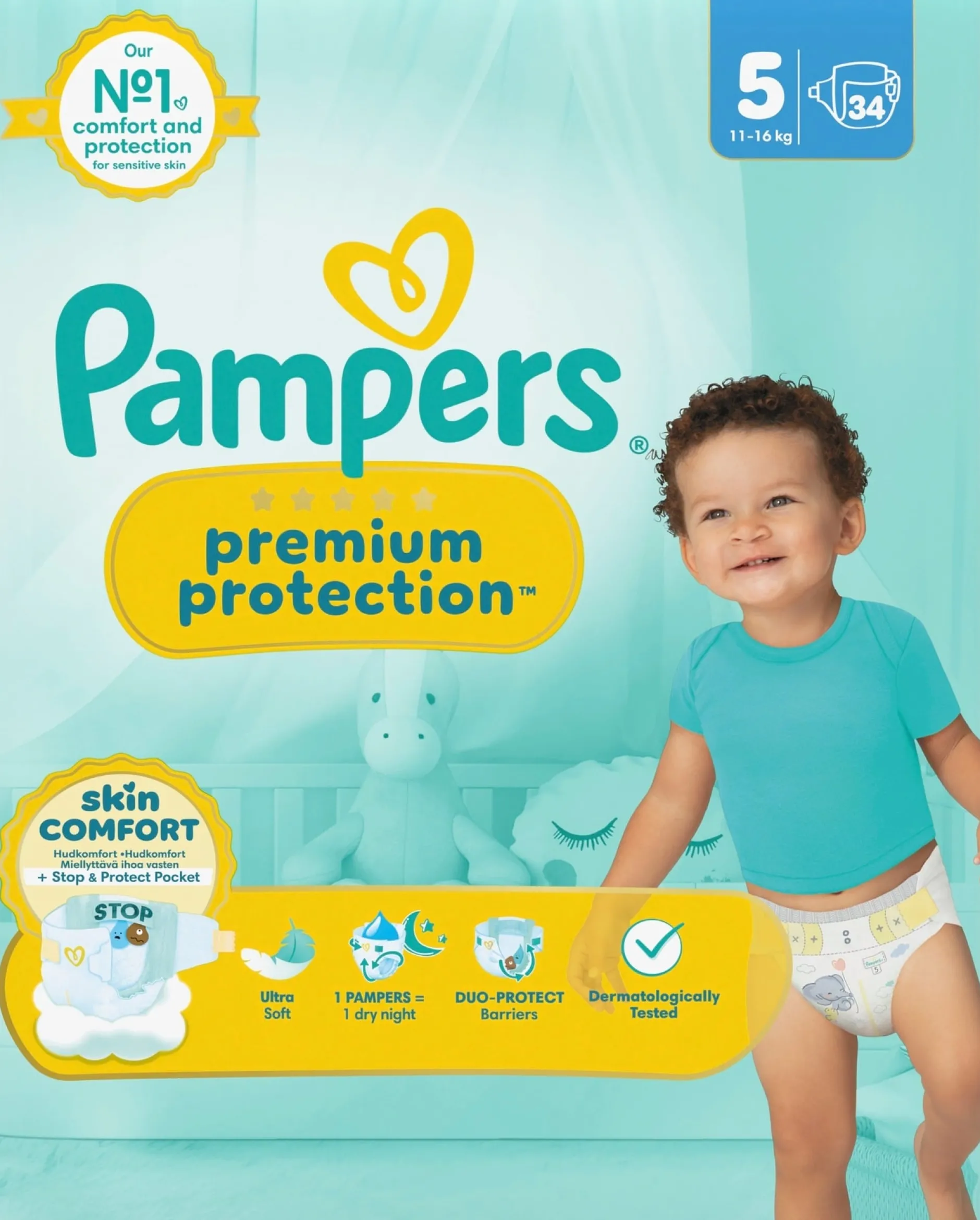 Pampers Premium Protection 11-16 kg