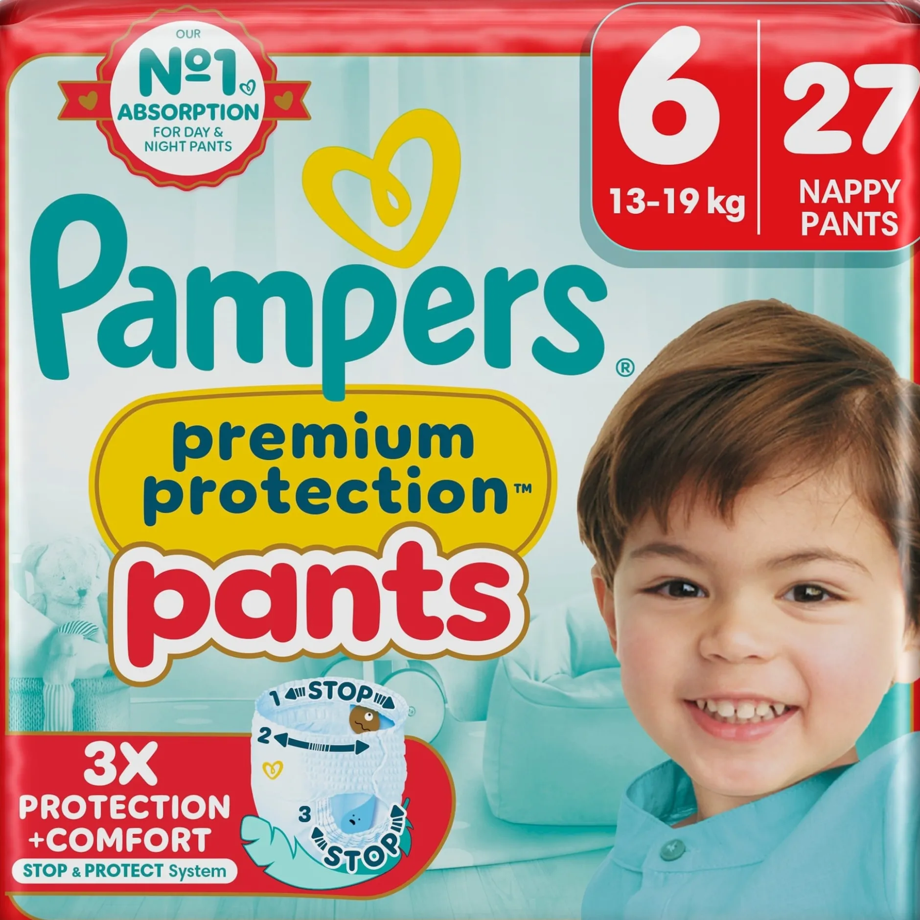 Pampers Premium Protection Pants 13-19 kg