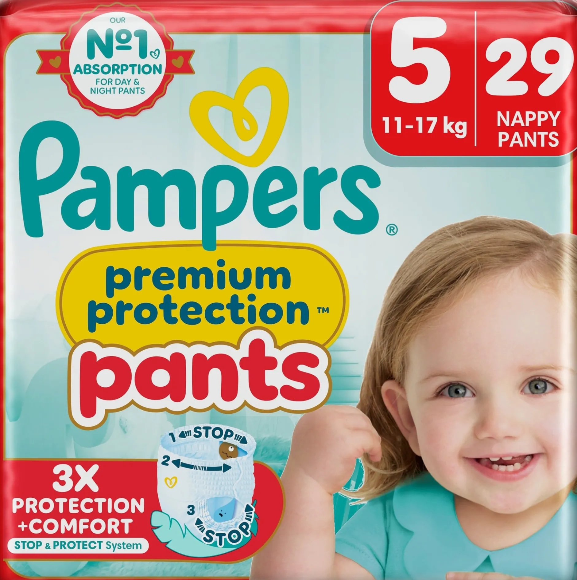 Pampers Premium Protection Pants 11-17 kg