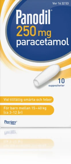 Panodil Suppositorium 250mg 10 st