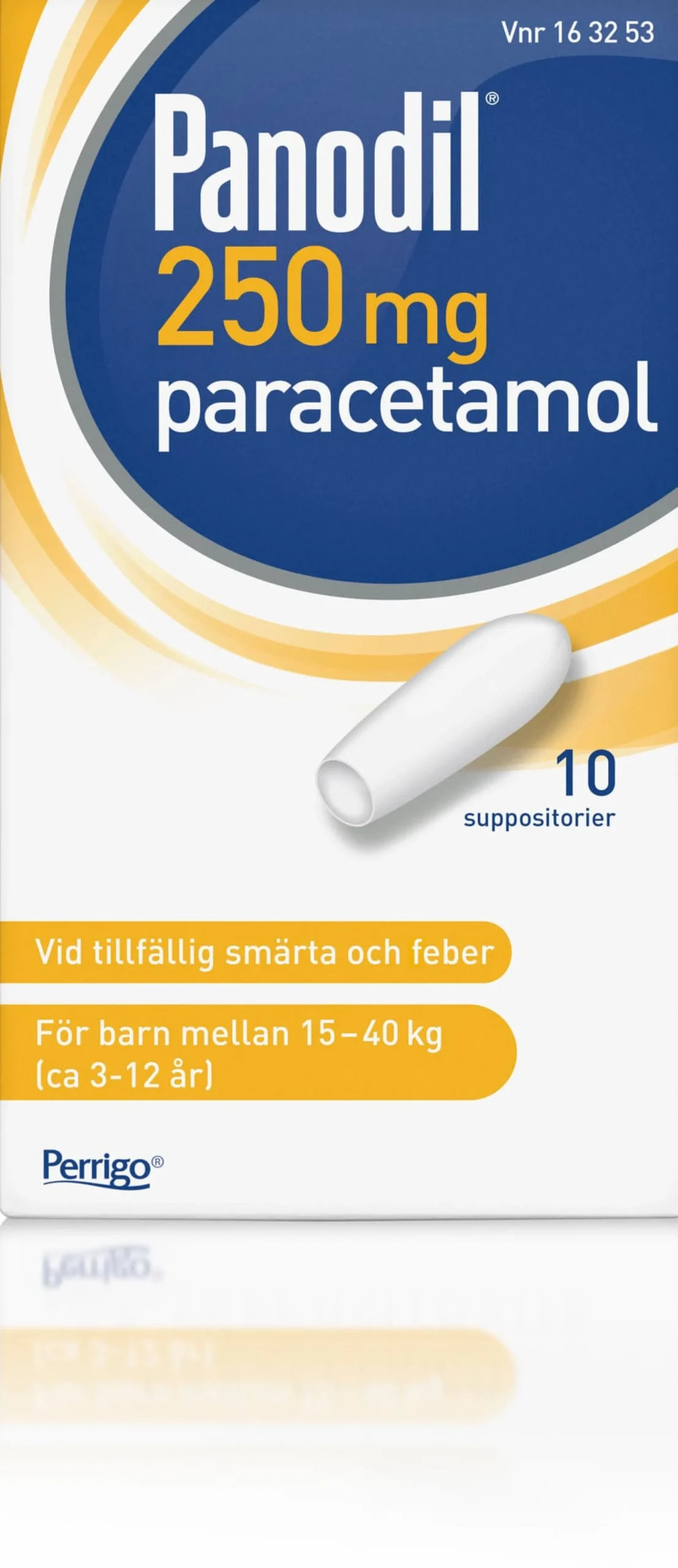 Panodil Suppositorium 250mg 10 st