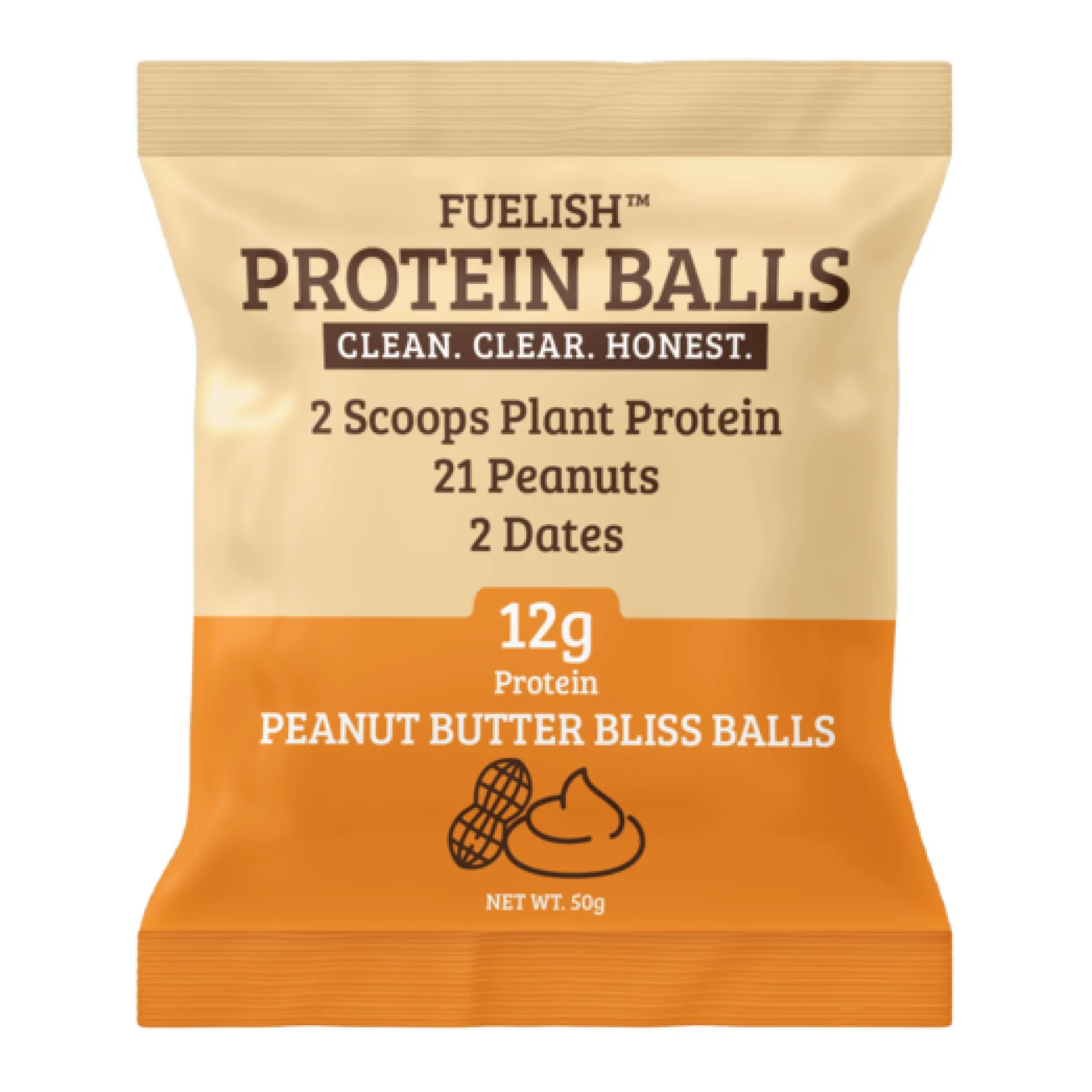 Peanutbutter Bliss Balls 50 g