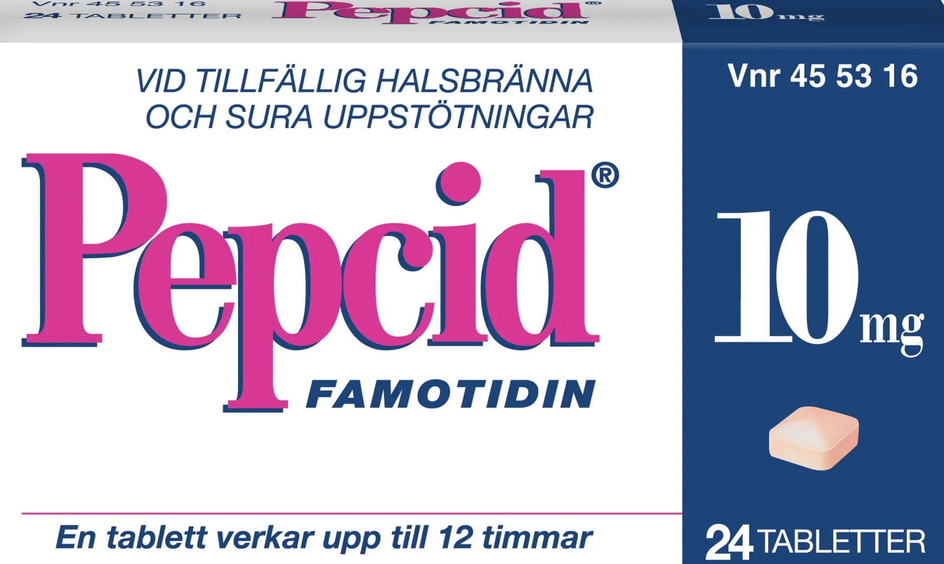 Pepcid 10 mg 24 st