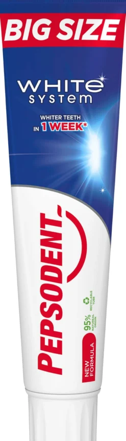 Pepsodent Tandkräm white system 125 ml