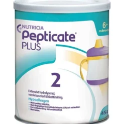Pepticate Plus Tillskottsnäring vid mjölkproteinallergi 6+ månader 450g