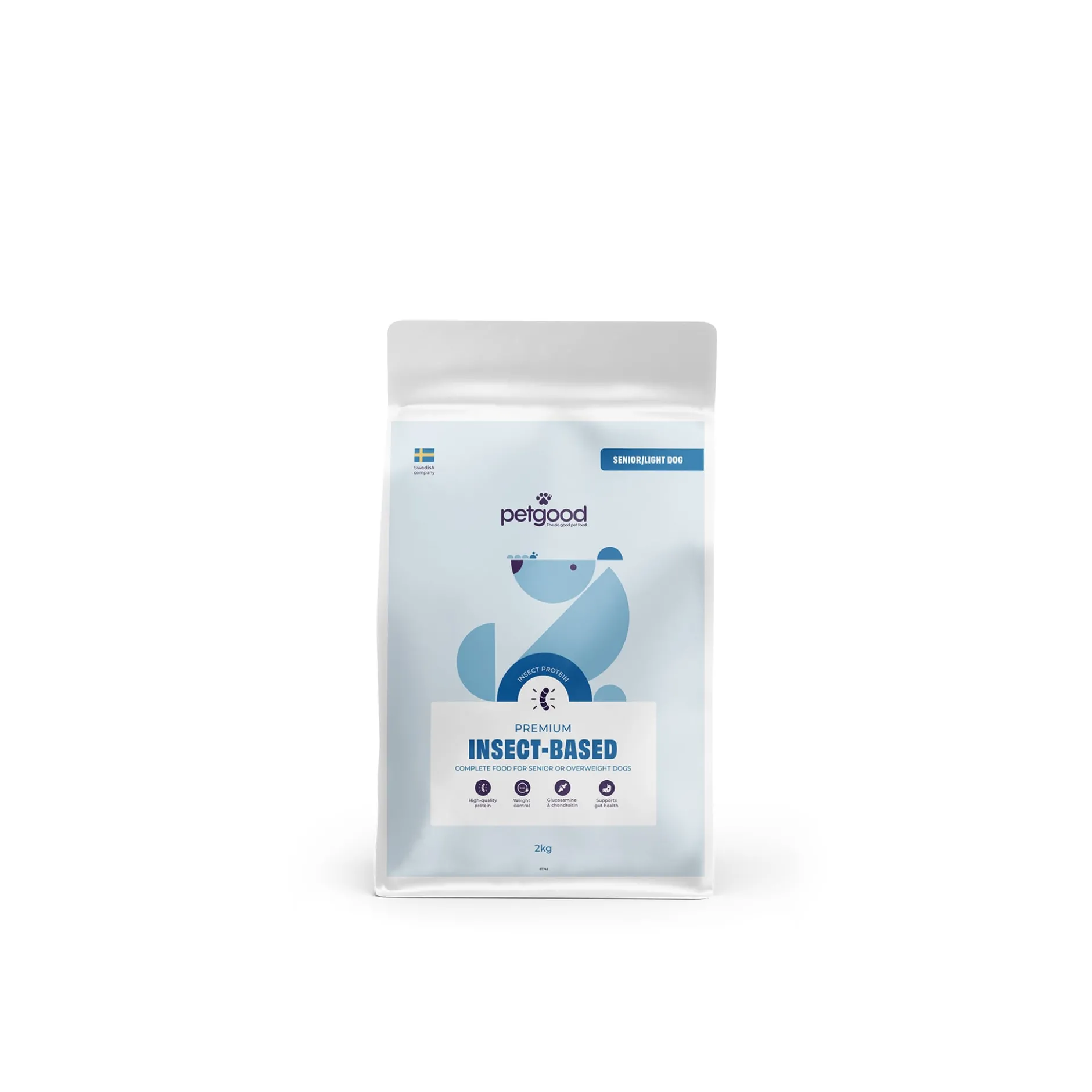 Petgood Senior/Light Premiumfoder Vuxen Hund 2 kg