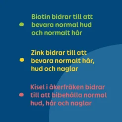 Pharbio Hår, Hud & Naglar 90 tabletter