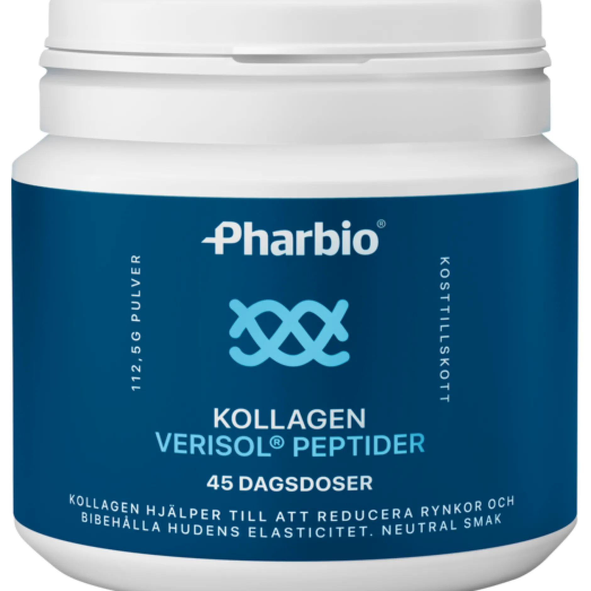 Pharbio Kollagen Verisol Peptider pulver 112.5 gr