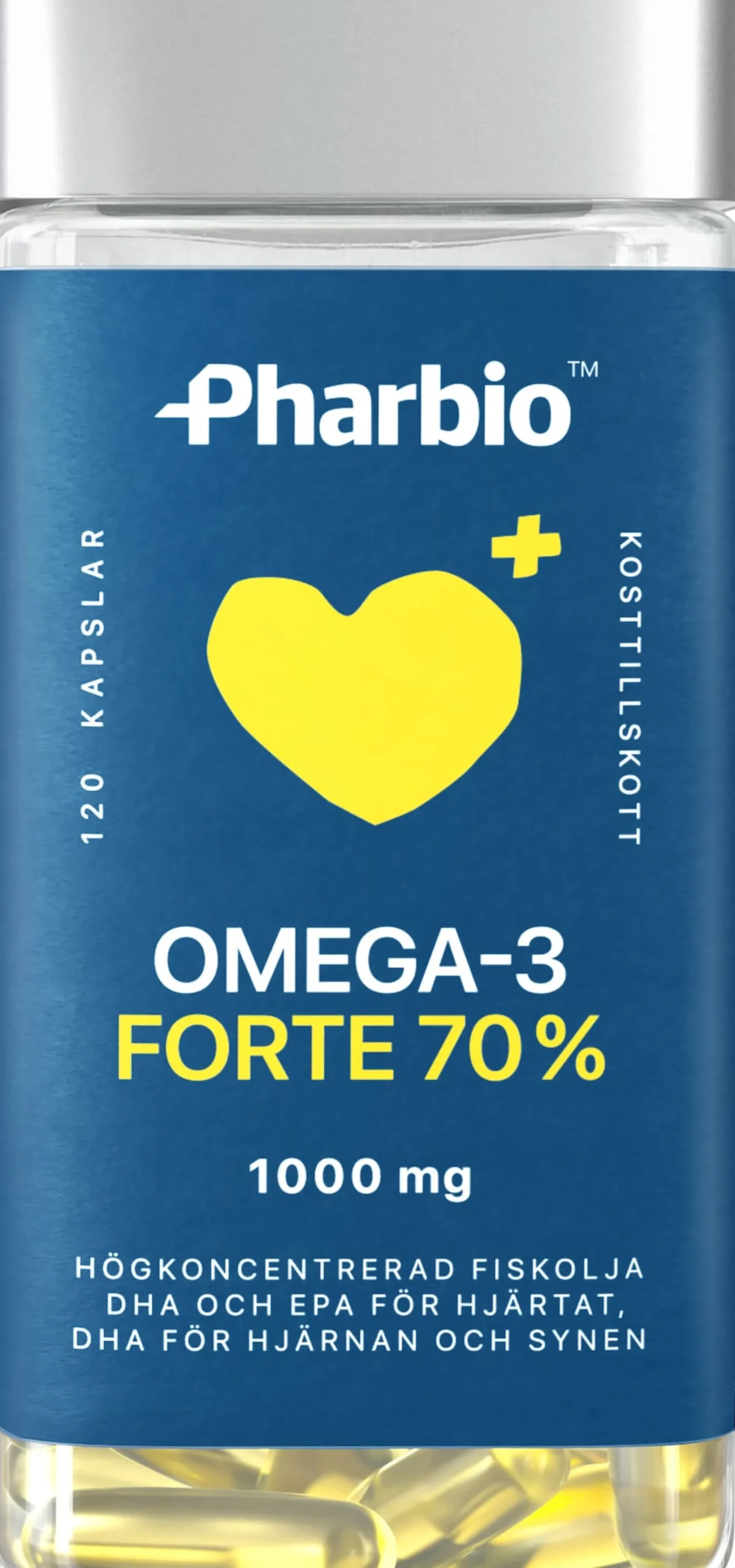 Pharbio Omega-3 Forte 120 kapslar