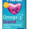 Pharbio Omega-3 Gravid 50 kapslar
