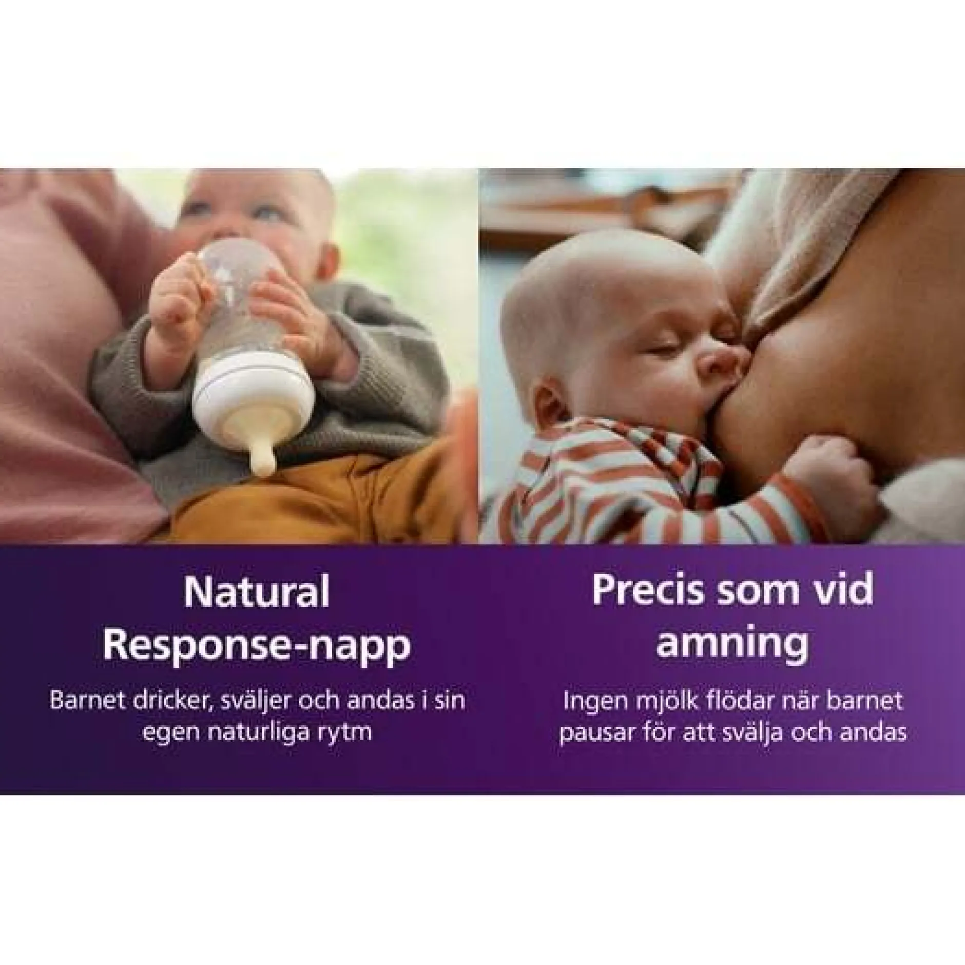 Philips Avent Natural Response dinapp Flöde 6 (6 mån+) 2 st