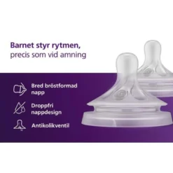 Philips Avent Natural Response dinapp Flöde 6 (6 mån+) 2 st