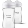 Philips Avent Natural Response Nappflaska i Glas 2 st