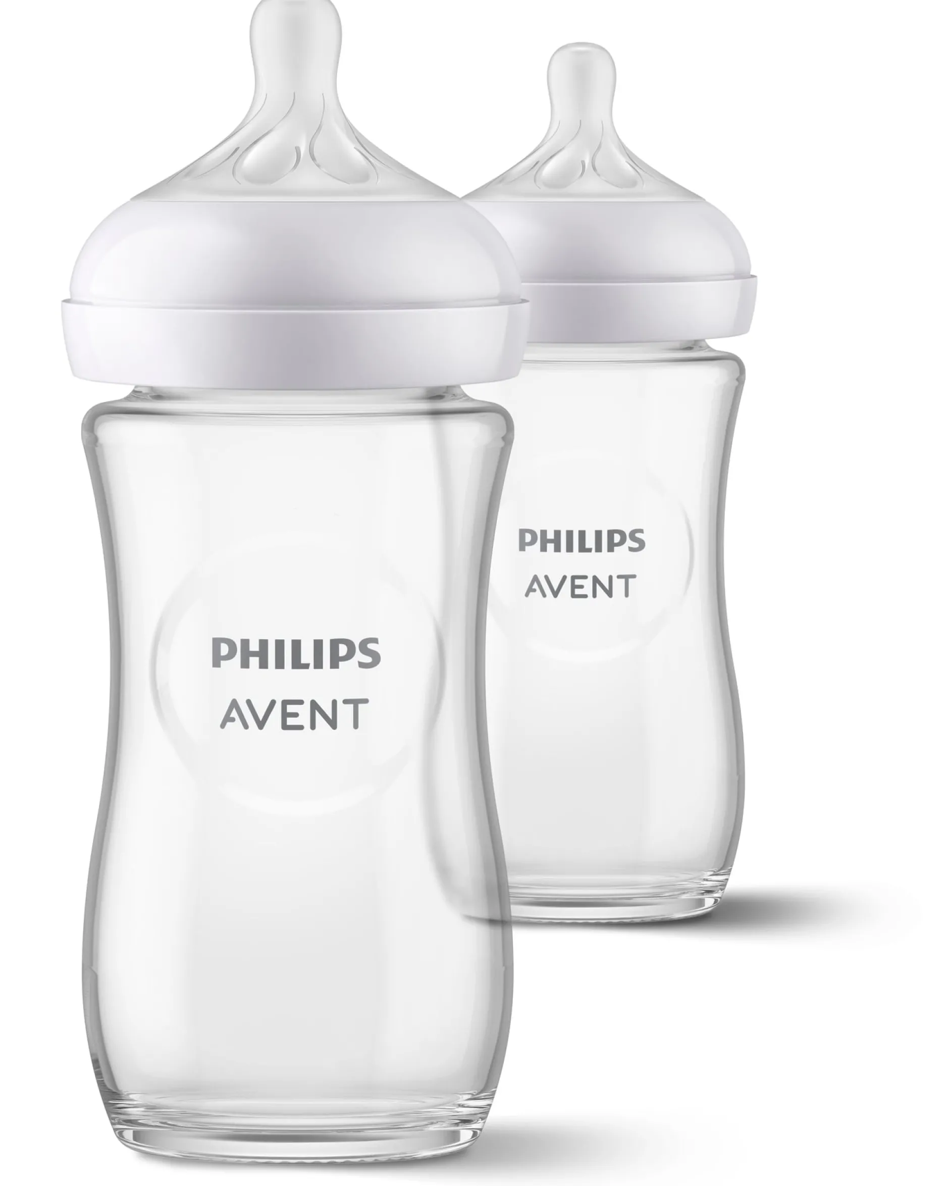 Philips Avent Natural Response Nappflaska i Glas 2 st