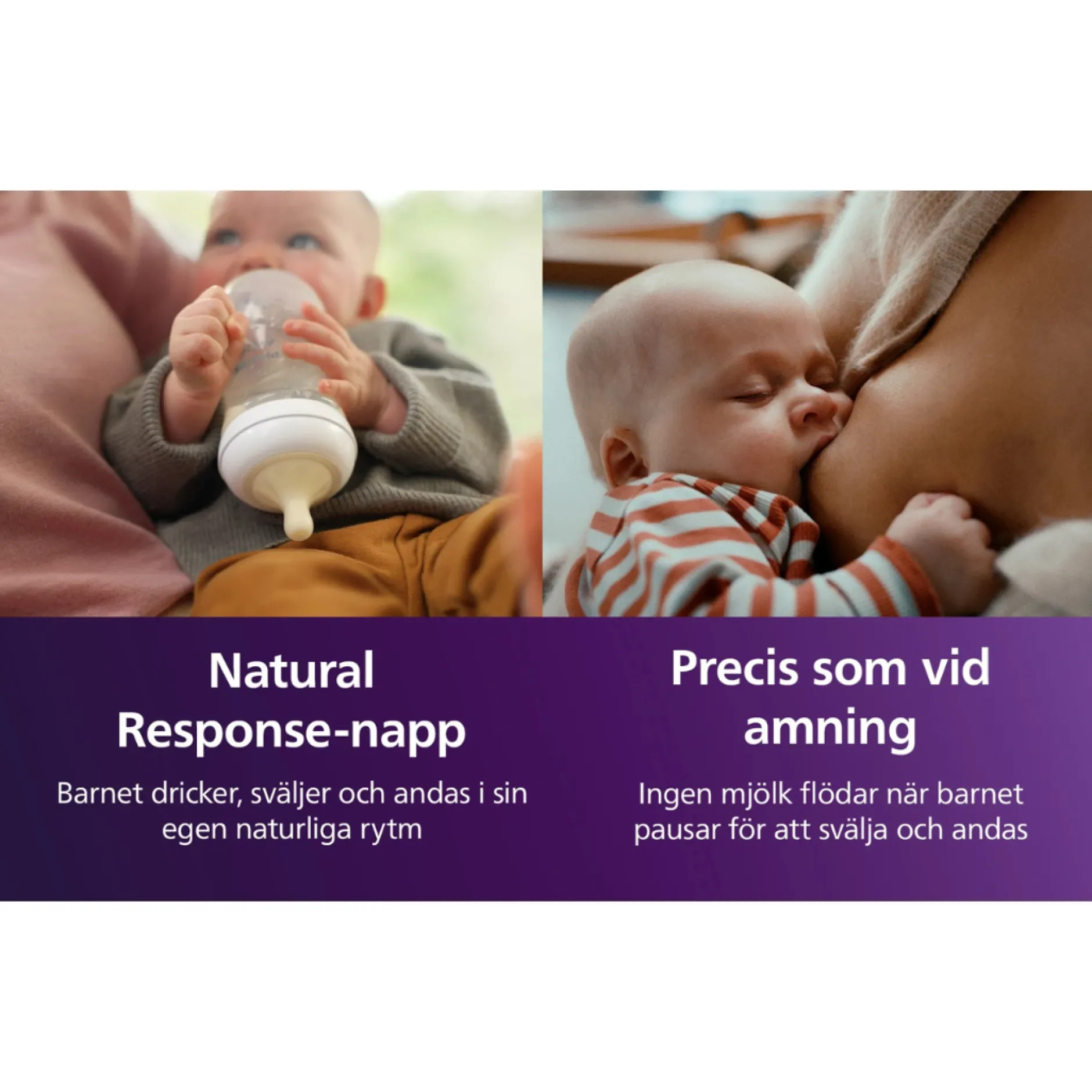 Philips Avent Natural Response dinapp Flöde 4 (3m+) 2 st