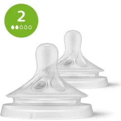 Philips Avent Natural Response Dinapp Flöde 2 (0m+) 2 st
