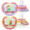 Philips Avent Pacifier ultra air natt SOOTHER AIR NIGHTTIME 18+ mån 2-pack