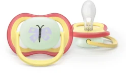Philips Avent Pacifier ultra air natt SOOTHER AIR NIGHTTIME 0-6 mån 2-pack