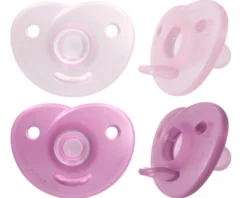 Philips Avent Soothie Napp 0 till 6 månader Rosa 2 st