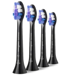 Philips Sonicare Sensitive borsthuvuden Svart 4 st