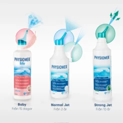 Physiomer Normal Jet & Spray Naturlig Nässkölj Vuxna 135 ml
